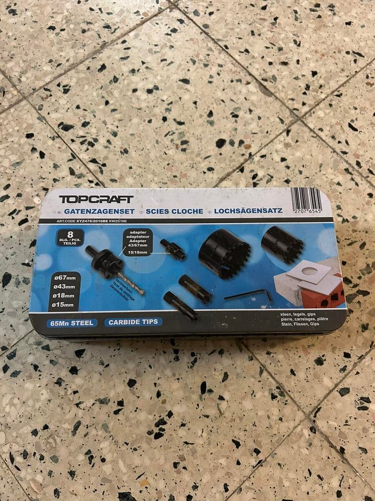 Set de scies trépans, Enlèvement, Comme neuf