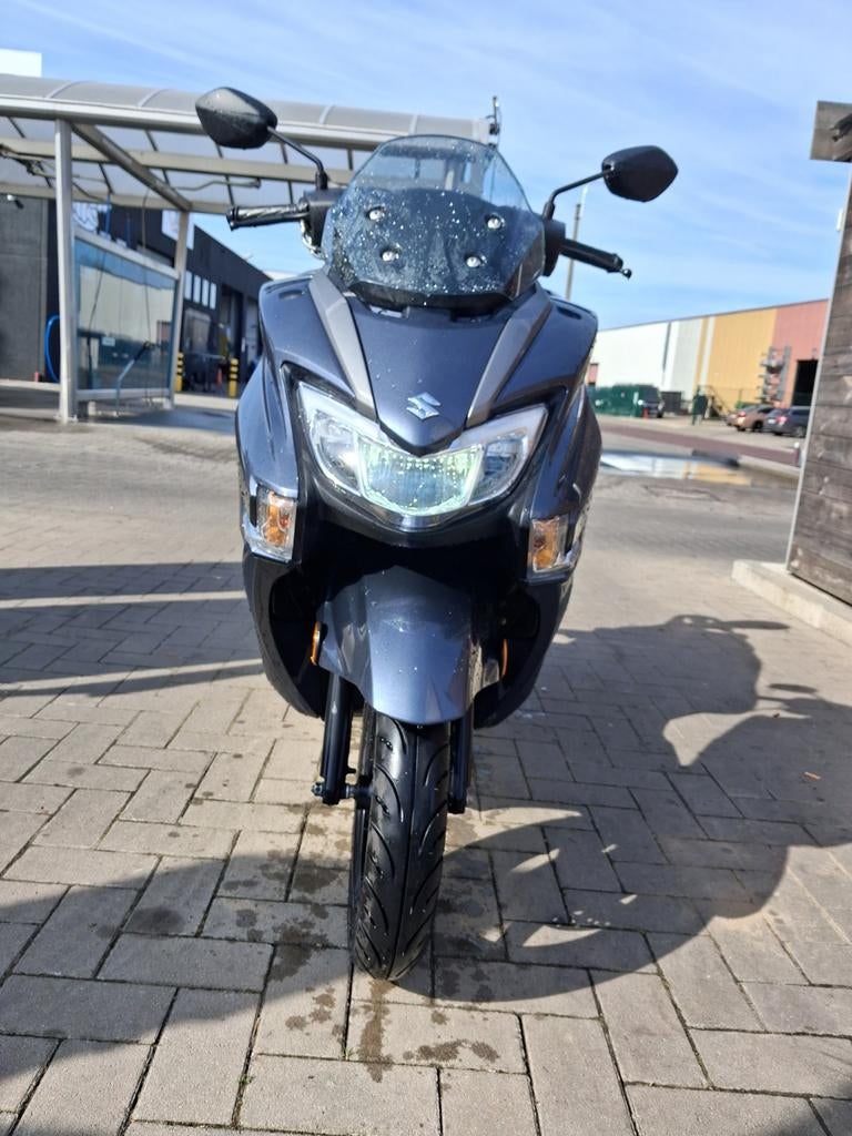 Suzuki Burgman Street 125cc Rijbewijs B, Motos, Particulier, Neuf, Éclairage LED