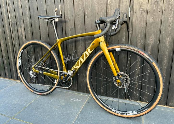 Vélo Gravelbike Isaac Torus Xplore Esmerald Green, Vélos & Vélomoteurs, Vélos | Vélos de course, Comme neuf, Autres marques, 10 à 15 vitesses