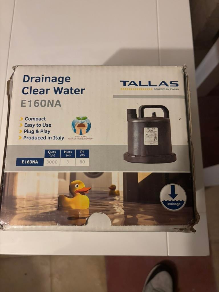 Pompe neuve, Jardin & Terrasse, Pompes à eau, Enlèvement, Comme neuf