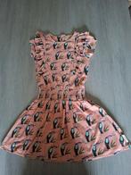 Zalmkleurig kleedje Me and my monkey 152/158, Kinderen en Baby's, Kinderkleding | Maat 152, Meisje, Ophalen of Verzenden, Zo goed als nieuw