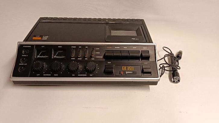 Cassettedeck, Audio, Tv en Foto, Cassettedecks, Enkel, Philips, Tape counter, Ophalen of Verzenden