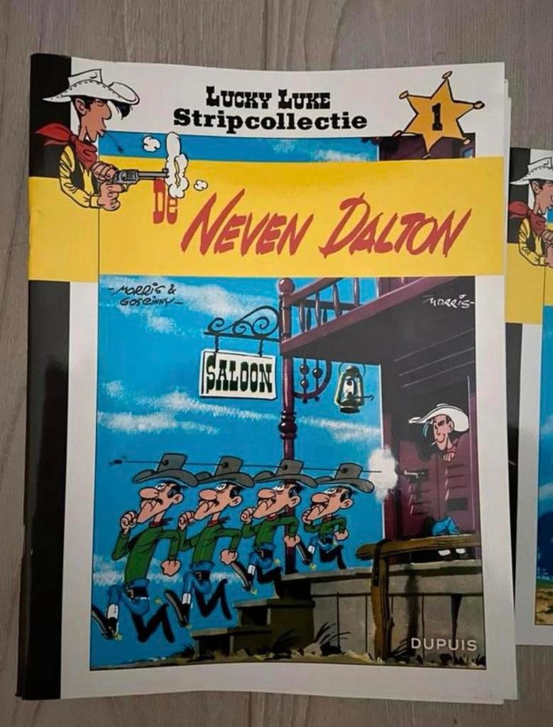 Lucky Luke Collectie Stripboeken 24 (HLN), Ophalen, Morris / Goscinny, Complete serie of reeks, Nieuw