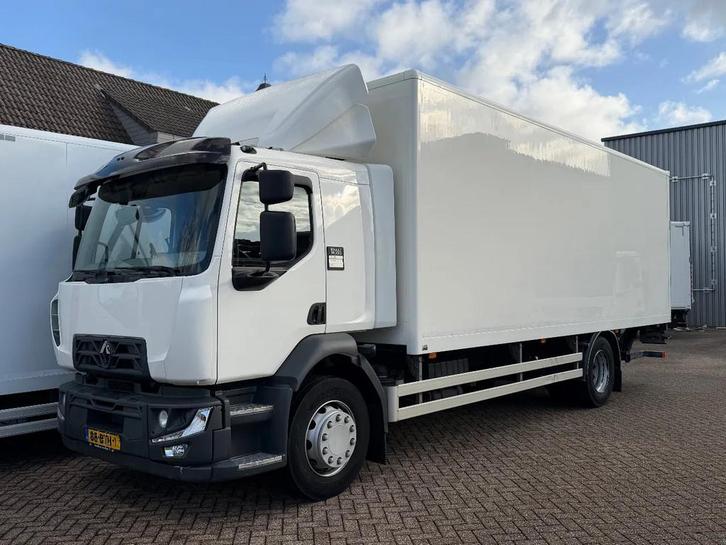 Renault D D280.18 EURO6. 12-2022! 157305km., Autos, Camions, ABS, Caméra de recul, Régulateur de distance, Airbags, Air conditionné