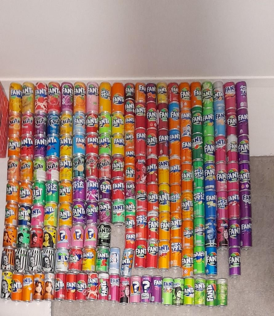 Recherché : boîte ou bouteille Fanta, Collections, Enlèvement ou Envoi, Neuf, Boisson fraîche