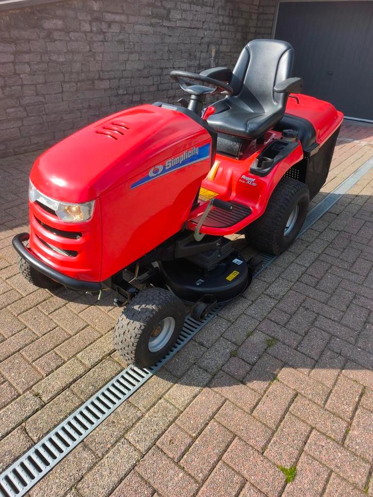 Zitmaaier Simplicity Regent XL 24CV Mulching, Tuin en Terras, Zitmaaiers, Zo goed als nieuw, 90 tot 120 cm, Elektrische starter