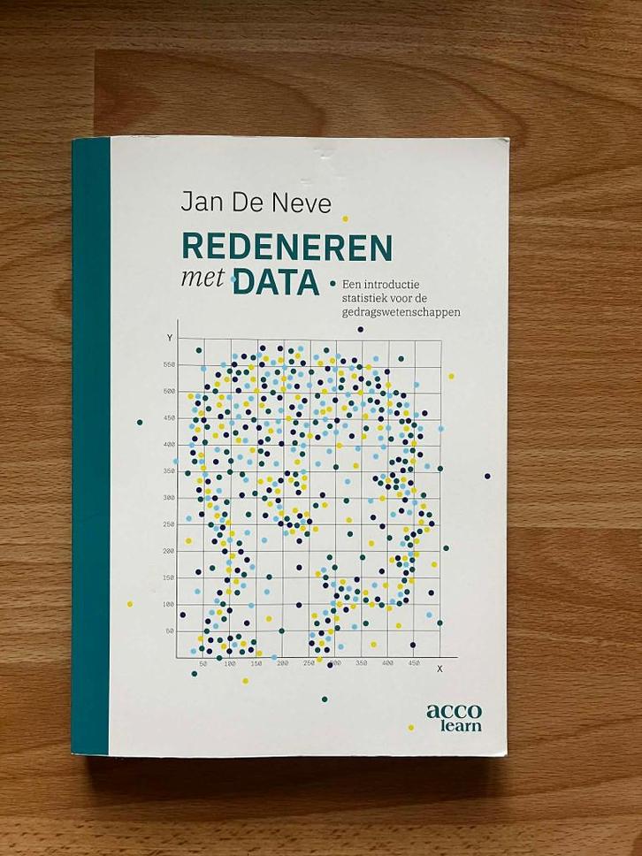 Redeneren met data, Boeken, Studieboeken en Cursussen, Zo goed als nieuw, Ophalen of Verzenden