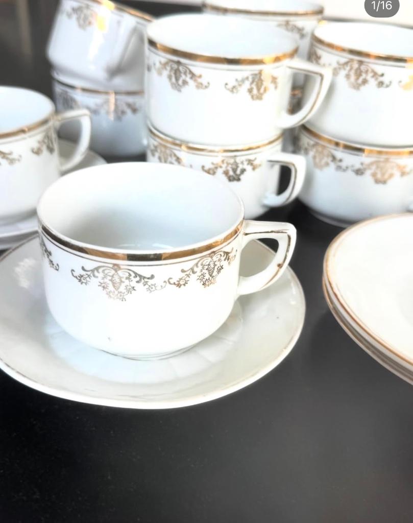 Vintage koffiekopjes jaren 50/60, Ophalen of Verzenden