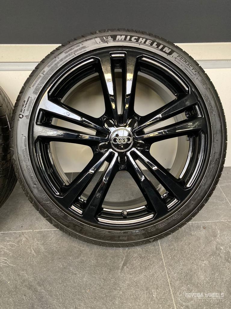18” originele Audi A3 S3 8P 8V 8Y velgen + banden 5x112  8V0, Autos : Pièces & Accessoires, Pneus & Jantes, Pneus et Jantes, Pneus été
