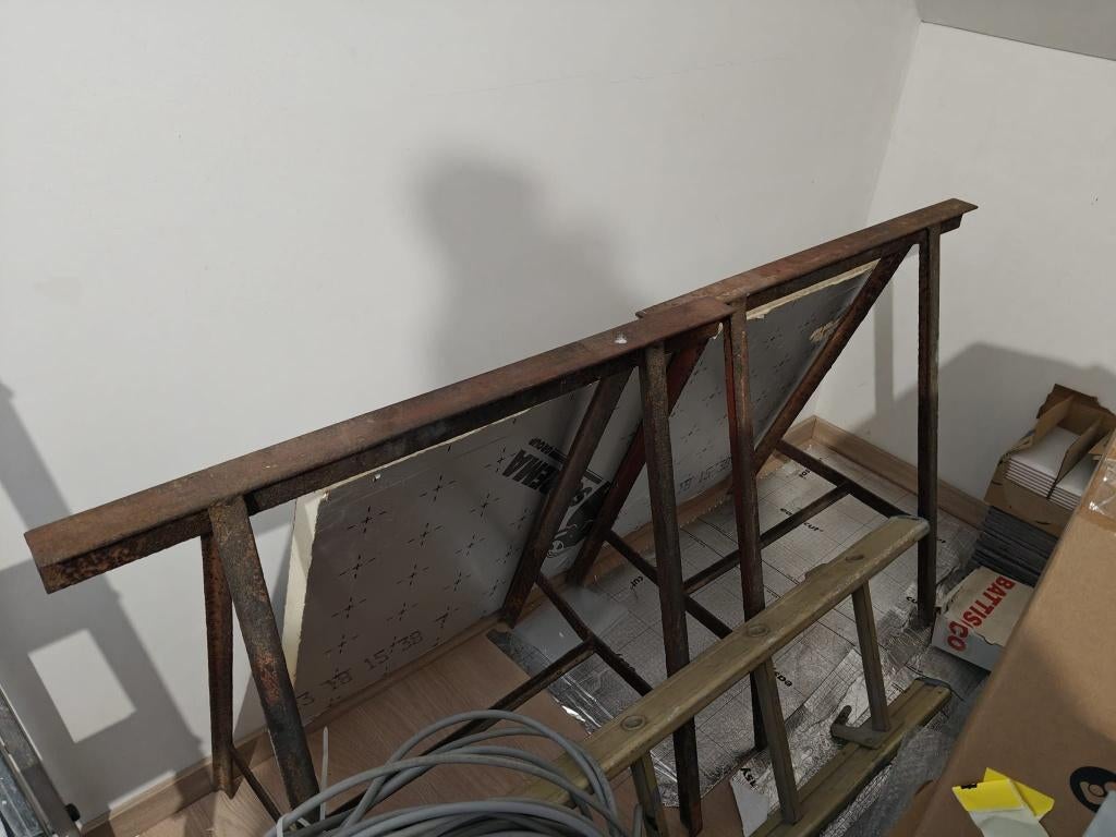 Ijzeren schragen, Enlèvement, Utilisé, 70 à 120 cm