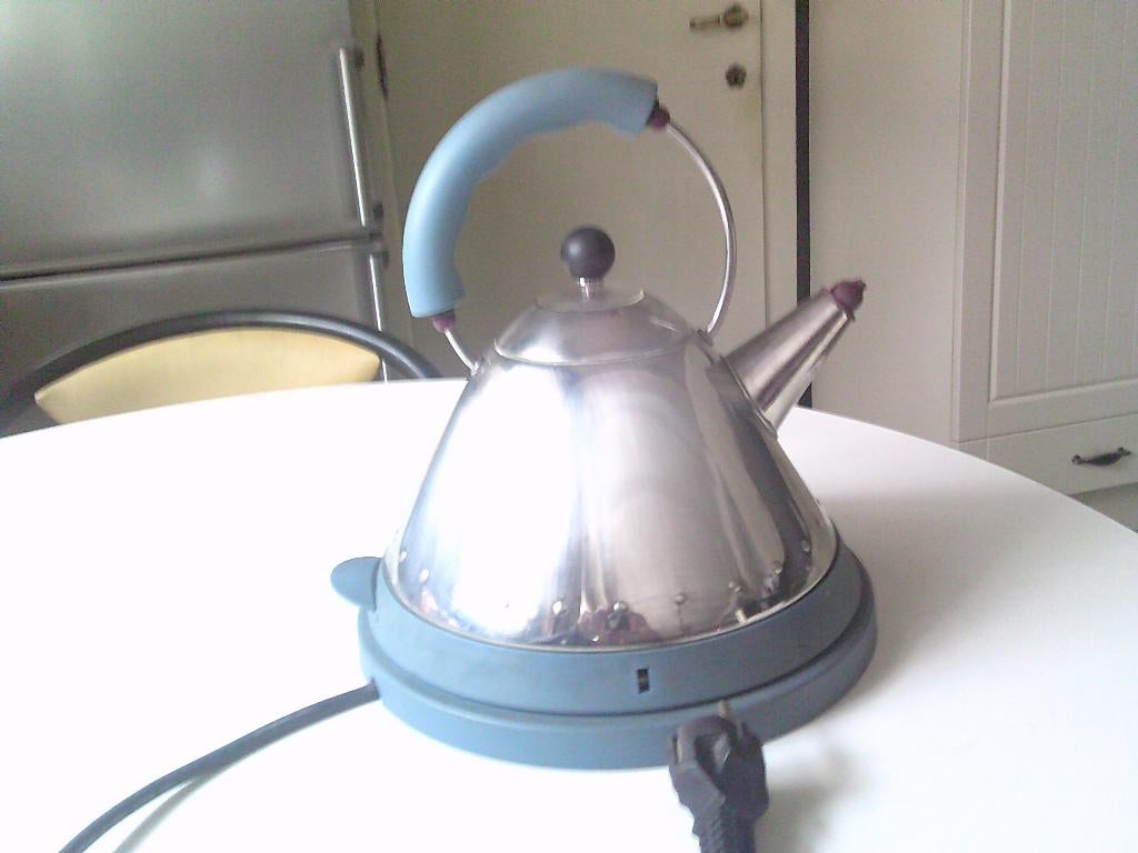 elektrische waterketel alessi, 2 litres ou plus, Enlèvement, Comme neuf, Inox