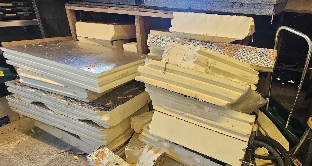 pir isolatie, Bricolage & Construction, Isolation & Étanchéité, Isolation de toiture, Enlèvement, Utilisé, Mousse rigide (PIR)