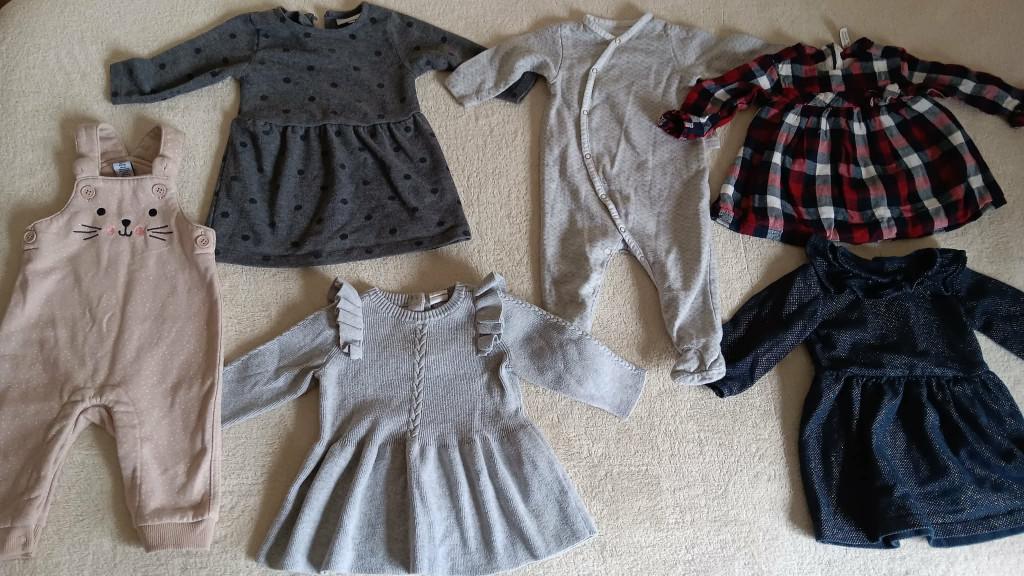 Kledij meisje  maat 68  (6 stuks), Kinderen en Baby's, Babykleding | Maat 68, Ophalen, Gebruikt, Meisje