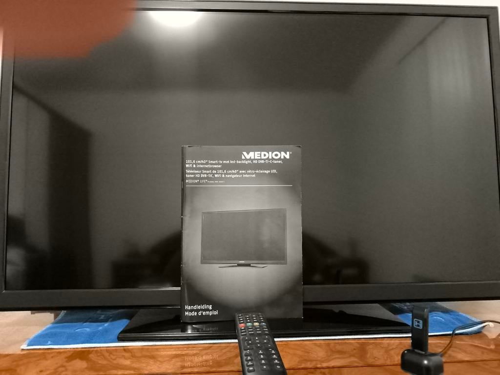 Smart TV Medion de 40 pouces avec Wi-Fi, etc. Jamais utilisé, TV, Hi-fi & Vidéo, Télévisions, Neuf, Autres marques, 50 Hz, LCD