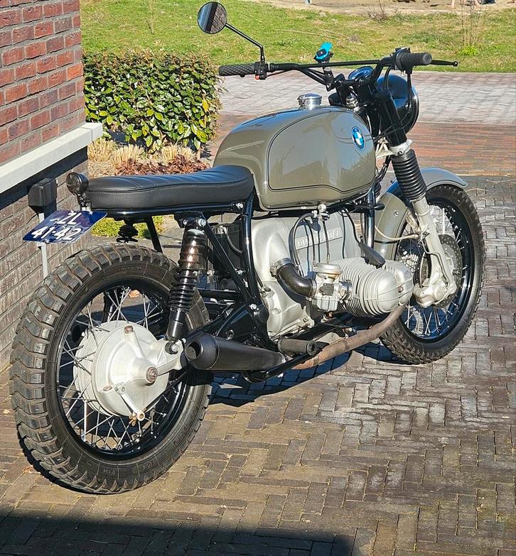 BMW R80/7 | 1978 | Caferacer | Scrambler | Oldtimer, Motoren, Motoren | BMW, Particulier, Naked bike, 2 cilinders, Cardan-aandrijving