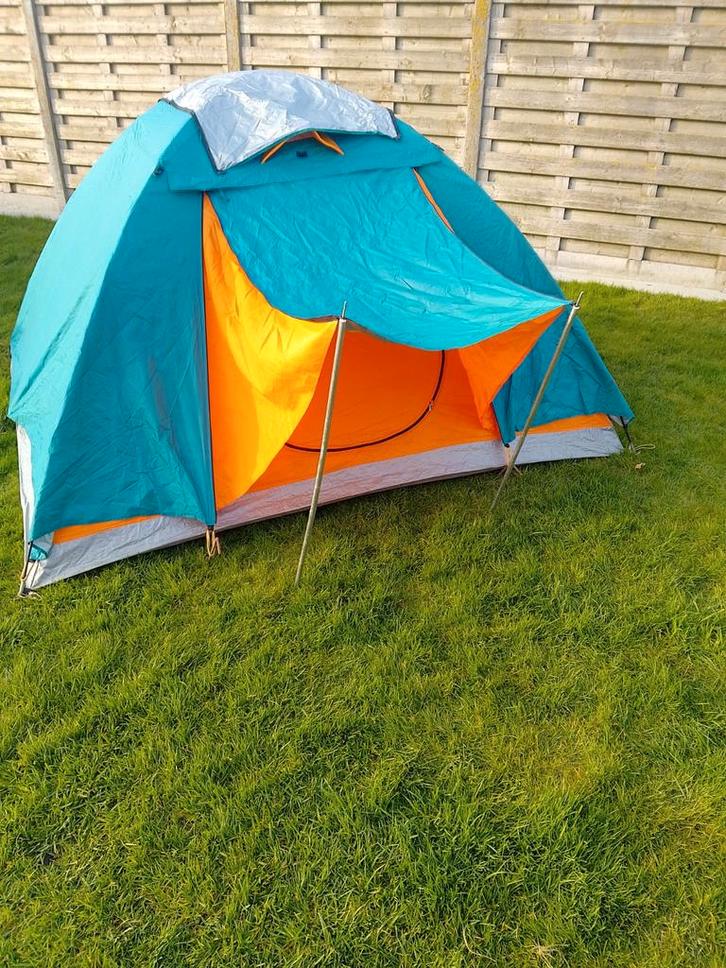 Tente en forme de dôme pour 2 personnes, Caravanes & Camping, Tentes, jusqu'à 2, Comme neuf, Enlèvement