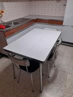 formatica tafel met 3 stoelen, Ophalen