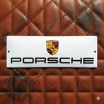 Emaille Schild PORSCHE Garage Dealer Reclamebord Vintage Oud, Verzenden, Gebruikt, Reclamebord