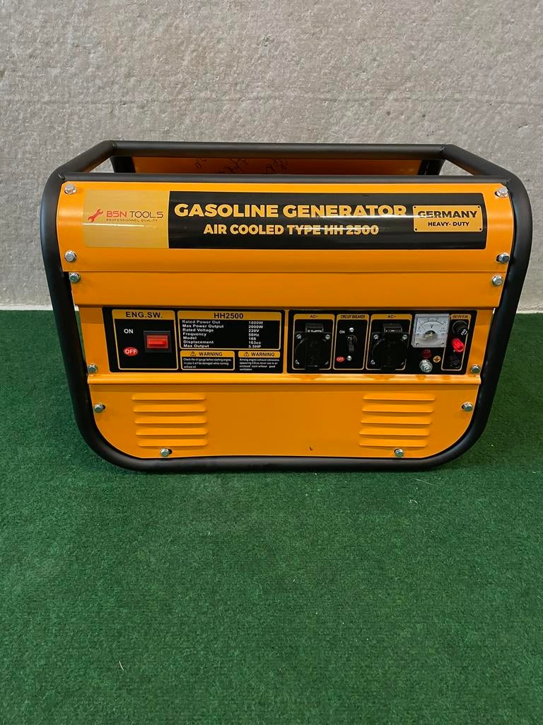 BSN tools benzine noodstroom aggregaat, Ophalen, Nieuw