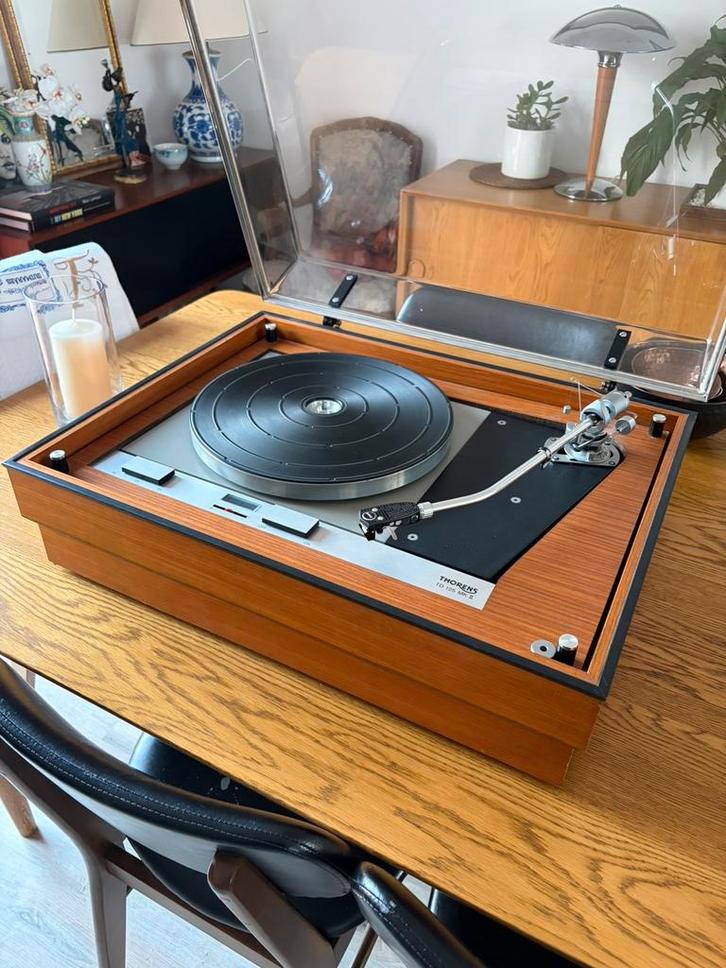 sublime et rare td125 MK2 bras sme 12 et plinthe sme, Audio, Tv en Foto, Platenspelers, Zo goed als nieuw, Technics, Ophalen