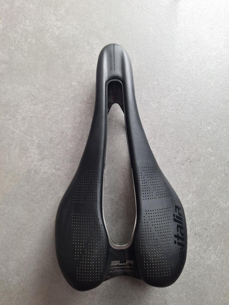 Selle Italia SLR Boost Superflow Carbon, Fietsen en Brommers, Fietsonderdelen, Ophalen of Verzenden, Zadel, Carbon