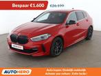 BMW 1 Serie 118 118i M Sport (bj 2021, automaat), Auto's, 1 Reeks, Gebruikt, 136 pk, Leder