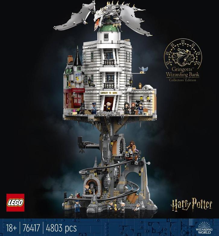 LEGO HARRY POTTER 76417 — Gringotts — nieuw, Kinderen en Baby's, Speelgoed | Duplo en Lego, Nieuw, Lego, Ophalen of Verzenden