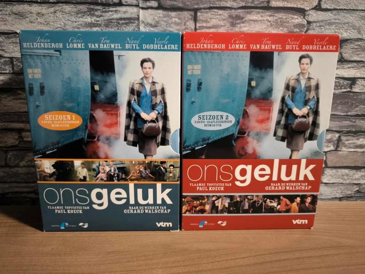 Volledige dvd collectie van ons geluk de 2 seizoenen, Cd's en Dvd's, Dvd's | Tv en Series, Ophalen of Verzenden