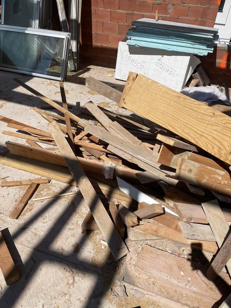 Gratis stookhout te herentals, Jardin & Terrasse, Bois de chauffage, Enlèvement