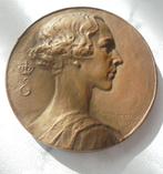 medaille de la croix rouge Elisabeth, modèle ancien (Fonson), Enlèvement ou Envoi, Bronze