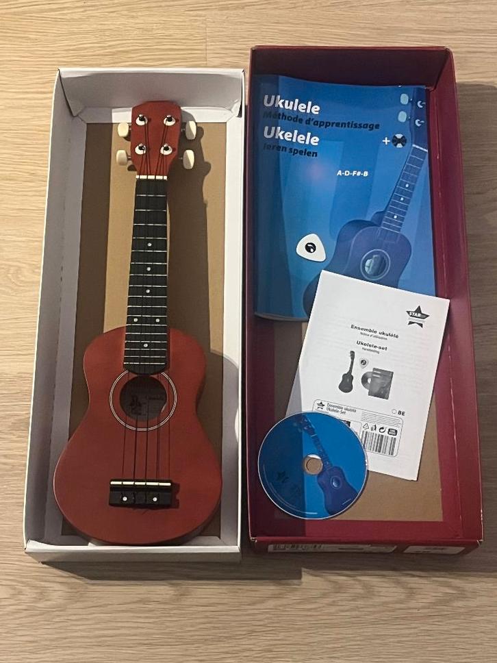 ukelele-set, Muziek en Instrumenten, Snaarinstrumenten | Overige, Nieuw, Ukelele, Ophalen
