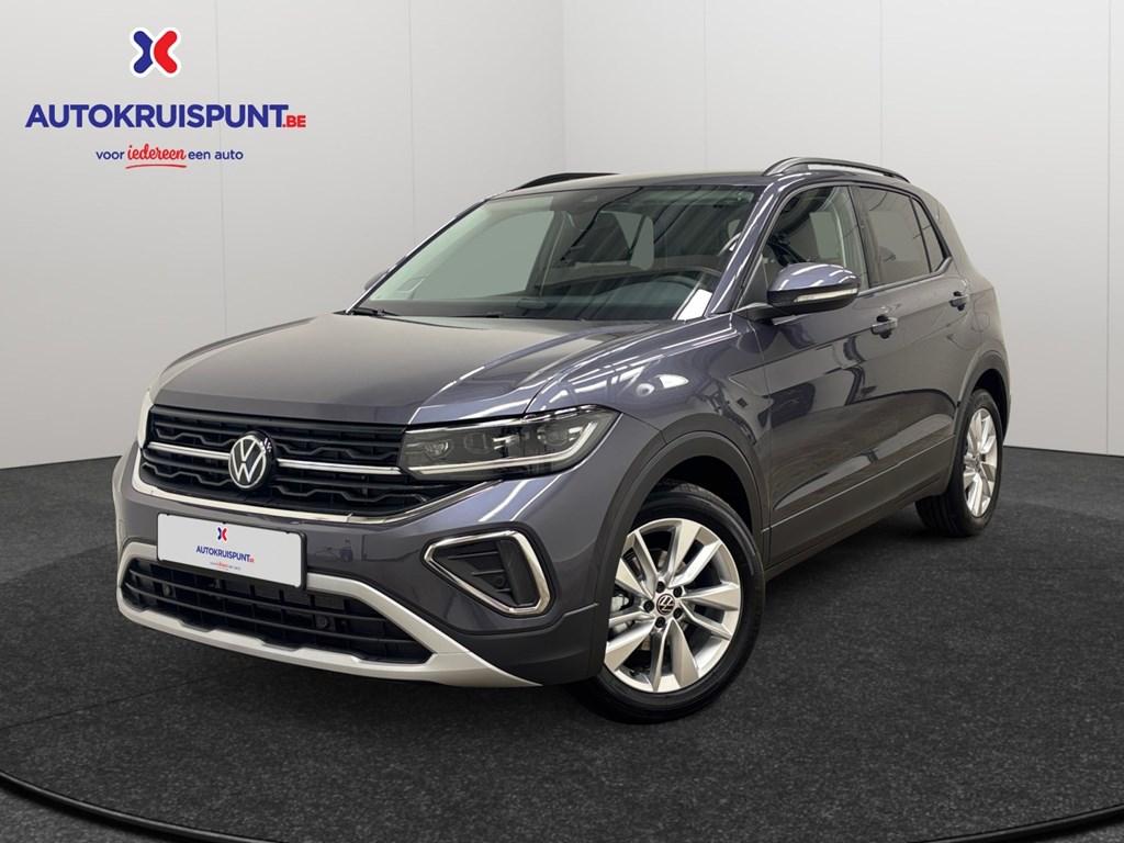 Volkswagen T-Cross 1.0 Tsi DSG Prime GPS Camera Dig.Airco A, Auto's, Automaat, T-Cross, Grijs, SUV of Terreinwagen