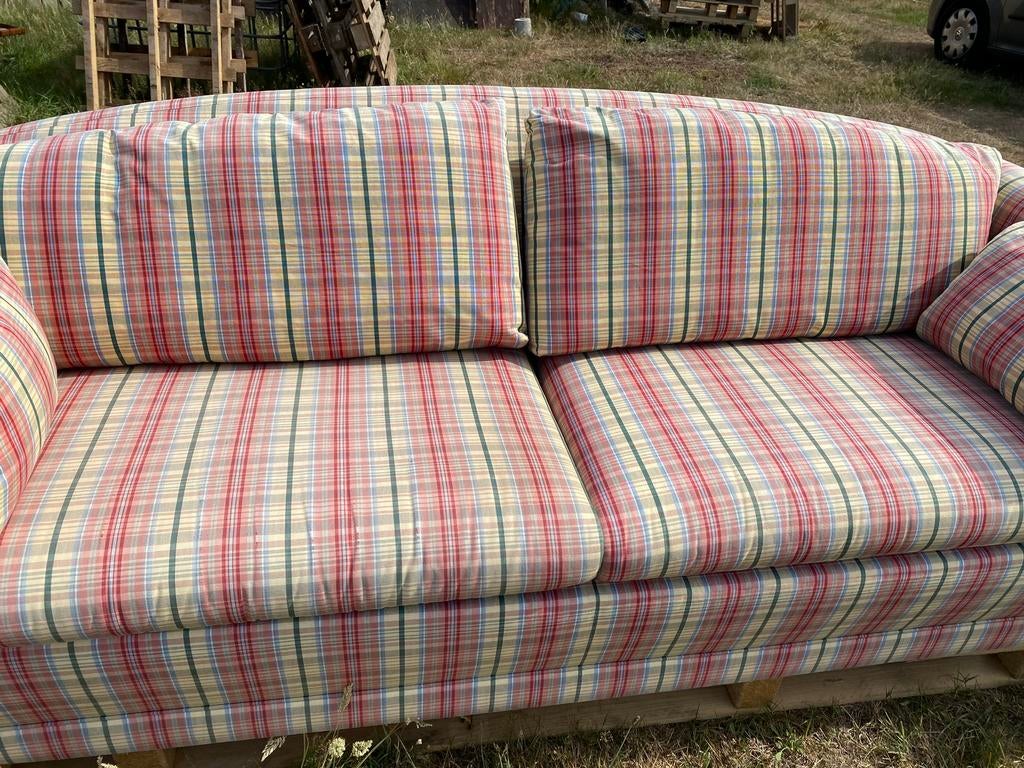 Zeer mooie zetel, Enlèvement, Comme neuf, Banc droit