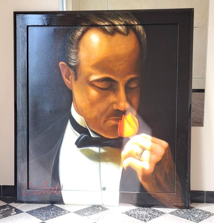 decoratie, Maison & Meubles, Accessoires pour la Maison | Peintures, Dessins & Photos, Neuf, Peinture, 75 cm ou plus, 75 à 100 cm