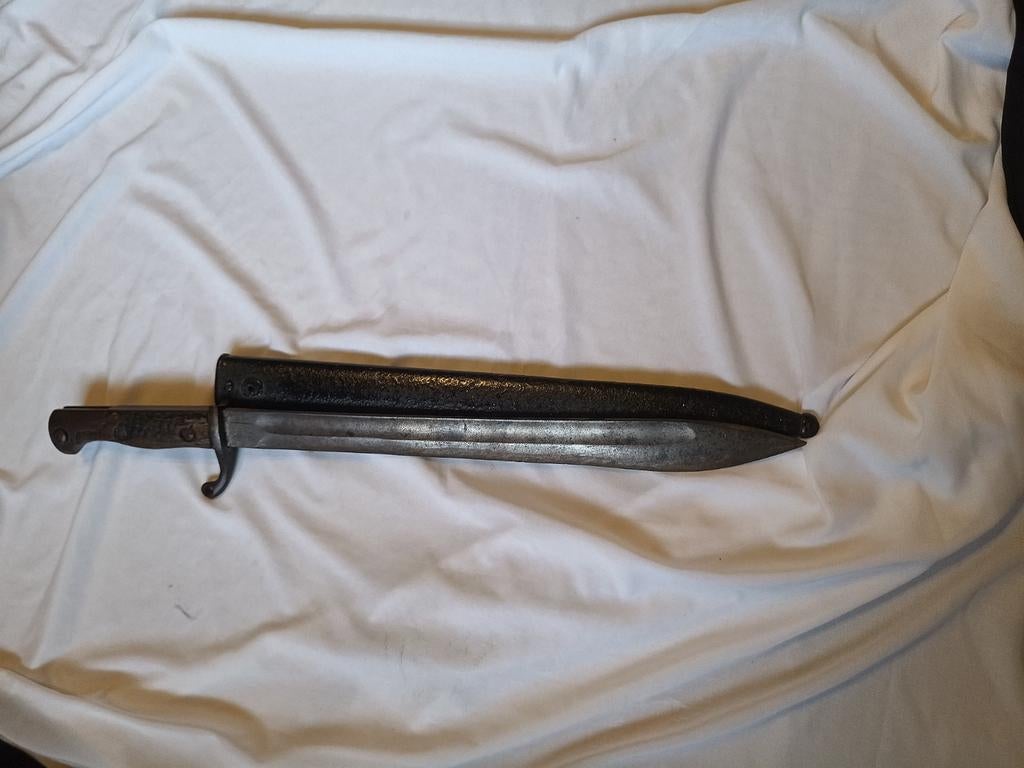 Bajonet Pruisisch 1917 model S98/05 n.A., Collections, Objets militaires | Général, Enlèvement ou Envoi