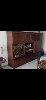 Klassieke wandkast, Ophalen, Zo goed als nieuw, 100% klassiek, Kersenhout