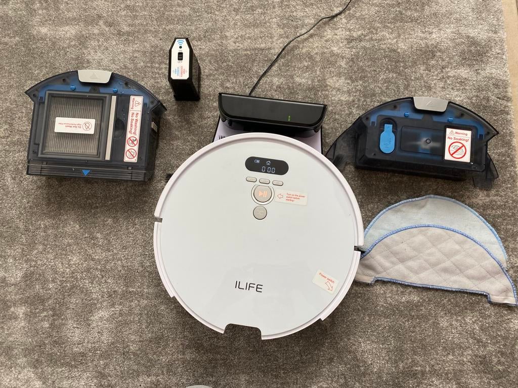 Robot aspirateur ILIFE V8 Plus en très bon état., Ophalen of Verzenden, Zo goed als nieuw, Robotstofzuiger, Minder dan 1200 watt