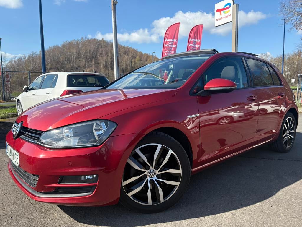 Vw Golf VII 2.0 Cr TDI I-Cup / Pano / Garantie, Autos, Volkswagen, Rouge, Euro 5, Achat, Boîte manuelle