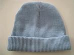 Muts lichtblauw, 100% acryl, zeer warm., Kleding | Dames, Mutsen, Sjaals en Handschoenen, Ophalen, Muts