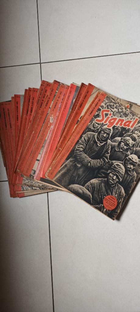 anciens magazines de guerre, Livres, Enlèvement ou Envoi, Deuxième Guerre mondiale, Utilisé, Autres sujets/thèmes