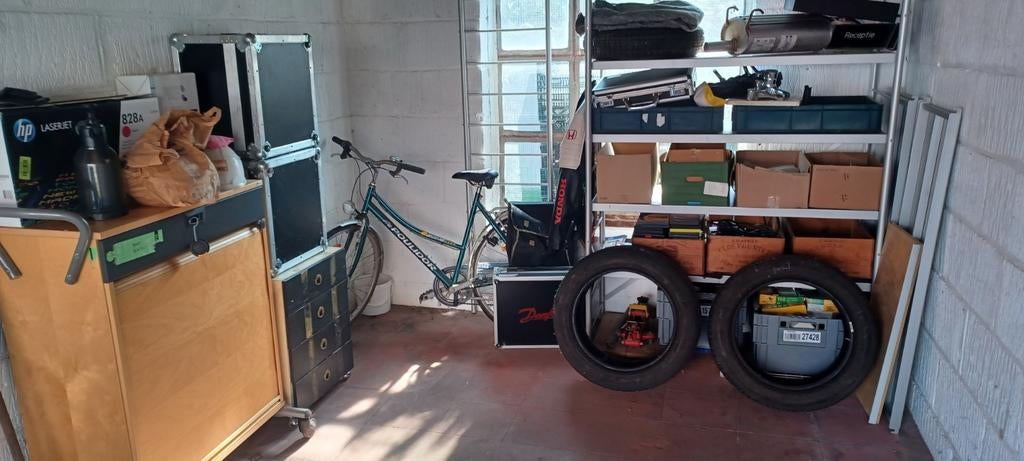 Poulidor damesfiets, Ophalen