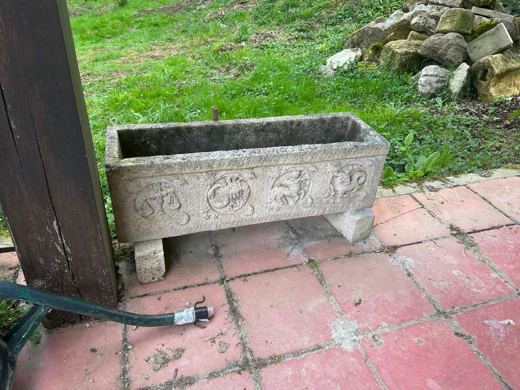 6 oude plantenbakken, Ophalen, Gebruikt