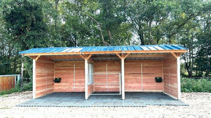 Schuilhok / Hooiruif / Schuilhok (3x3/3x2/3x3), Dieren en Toebehoren, Stalling en Weidegang, Stalling, 2 of 3 paarden of pony's