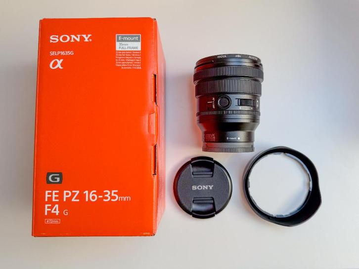 Sony Sony FE 16-35 f/4 G PZ (nieuwstaat + doos + garantie), Audio, Tv en Foto, Foto | Lenzen en Objectieven, Zo goed als nieuw