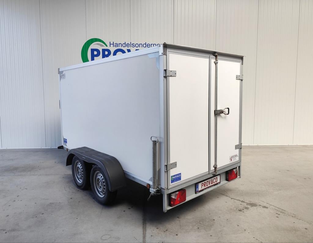 Gesloten aanhangwagen 750kg 150x300cm, Enlèvement