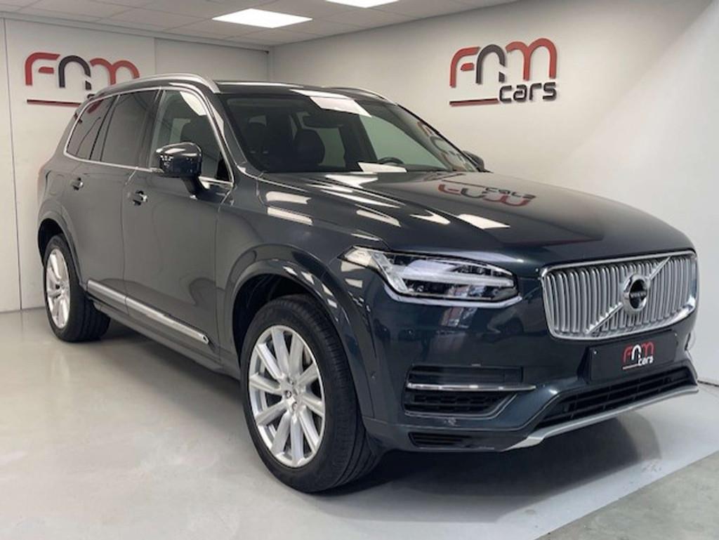 Volvo XC90 XC90 2.0 T6 4WD Inscription 7pl. Geartronic, Auto's, Volvo, Gebruikt, Zwart, 4 cilinders, 7 zetels