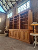 Teak xxl boekenkast/bibliotheekkast GRATIS LEVERING, Ophalen, Teakhout, 200 cm of meer, Indonesia