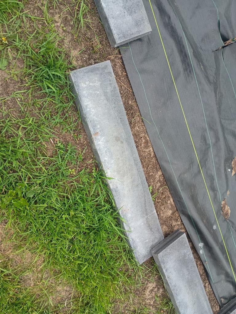 Boordsteen antraciet 1000x200x60 30st, Ophalen