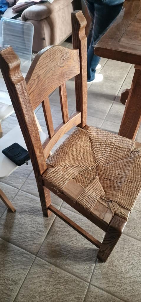 Antieke set tafel stoelen en kasten, Ophalen