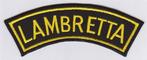 Lambretta stoffen opstrijk patch embleem #2, Verzenden, Nieuw
